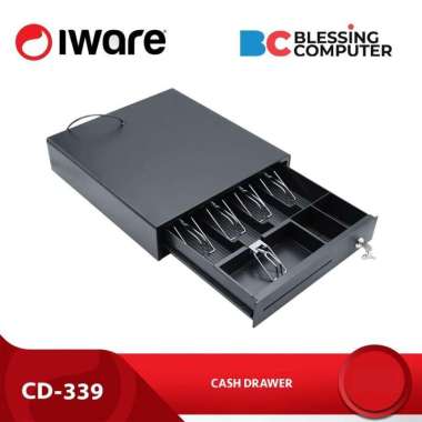 CASH DRAWER IWARE / CASH DRAWER CD339 RJ11 5 Slot uang kertas
