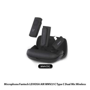 Microphone Fantech LEVIOSA AIR WMV21 Dual Mic Wireless Lightning