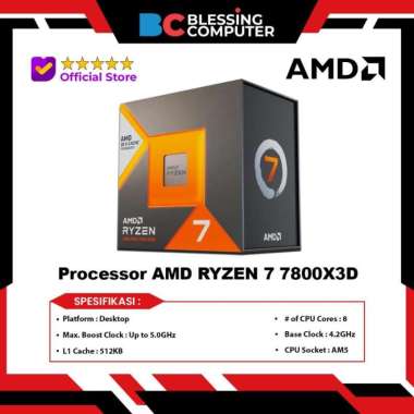 Processor AMD RYZEN 7 7800X3D