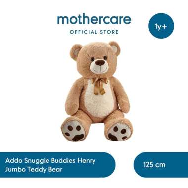 Addo Snuggle Buddies Henry Jumbo Teddy Bear 125cm - Mainan Boneka Beruang Anak