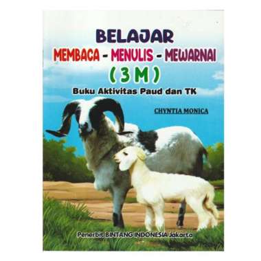 Buku Belajar Membaca Menulis Mewarnai 3M Buku Aktivitas Paud Dan TK