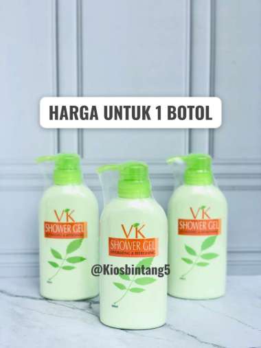 VK Shower Gel Hydrating & Refreshing | 1 botol isi 300 ml