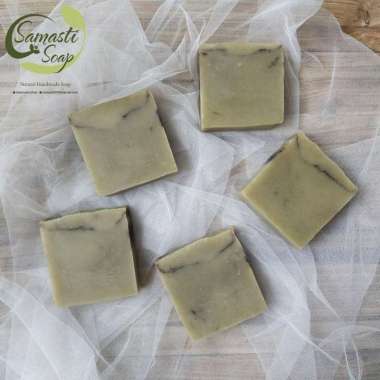 Samasti Sabun Alami Moringa Lemon Natural Organik Handmade
