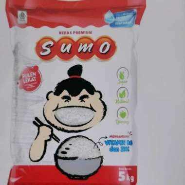 Beras sumo 5kg kemasan merah