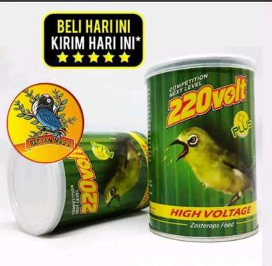 220 Volt Pleci 100grm/ Pakan burung pleci 220v 100 grm