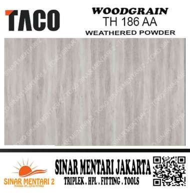 TACO HPL WOODGRAIN TH 186 AA WEATHERED POWDER