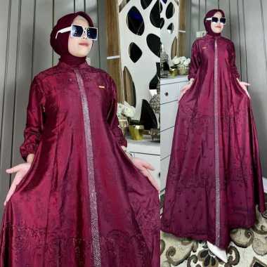 GAMIS SANTORINI BORDIR GAMIS BORDIR CANTIK DAN MEWAH GAMIS KEKINIAN KONDANGAN PESTA GAMIS VIRAL TERB