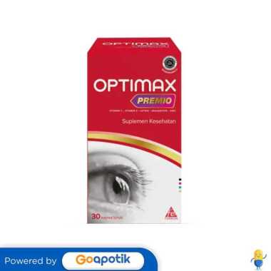 OPTIMAX PREMIO BOTOL 30 KAPSUL / SUPLEMEN KESEHATAN MATA