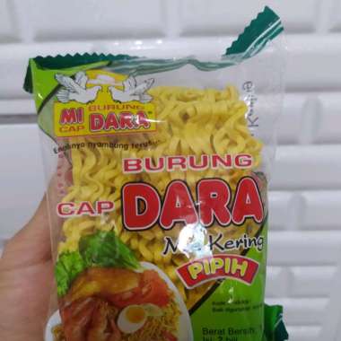 Mie burung dara mie kering pipih uk 140 gr
