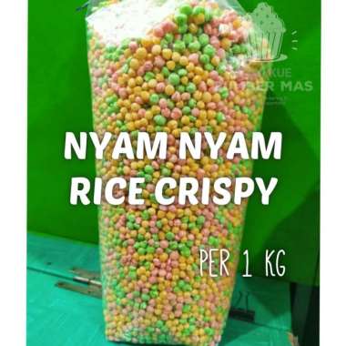 Nyam nyam Rice Crispy Kiloan Murah 1 KG I NYAMNYAM / RICE CRISPY