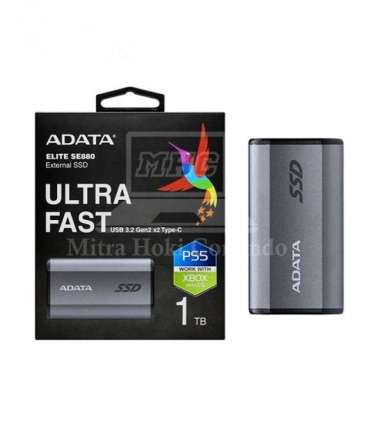 SSD EKSTERNAL ADATA 1TB SSD PORTABLE ADATA SE880 1TB