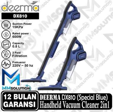 Vacuum Cleaner Deerma DX700 Multifunction Vacuum Cleaner Penyedot Debu - DX810 DX810 - BLUE