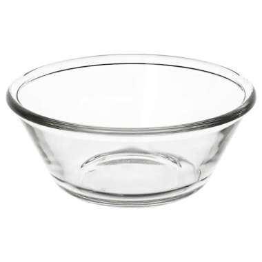 Mangkok Kaca Bening Royalex Pudding Bulat Glass Bowl Mangkuk Kecil Royalex 12cm