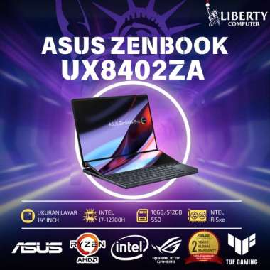 Asus Zenbook Pro 14 Duo UX8402ZA-OLEDS752 /Core i7-12700H EVO/16GB/512GB SSD/14.5″ 2.8K Touch/Win 11