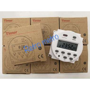 Timer Digital AC 220V 16A Saklar Otomatis ON OFF Timer Listrik Ampli Walet