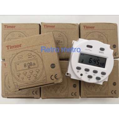 Timer Digital DC 12V 16A Saklar Otomatis ON OFF Timer Ampli Walet