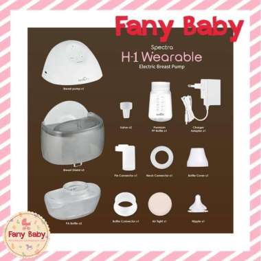SPECTRA H1 WEARABLE ELECTRIC BREAST PUMP H1 PREMIUM