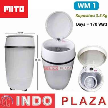 MESIN CUCI MITO WM1 PORTABLE / MINI 3.5 Kg