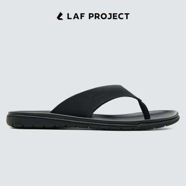 Sandal Pria LAF Project Flipper Hitam 42 Full Black