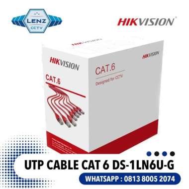 Kabel UTP CAT6 HIKVISION DS-1LN6U-G