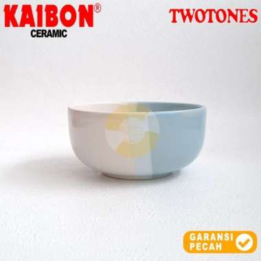 KAIBON 1pcs Bowl Dinner Musli 6in Twotone Color Mangkok Makan Sop 15cm 2 Warna TURKISH