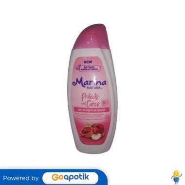 MARINA HAND & BODY LOTION NATURAL PROTECTS & CARES 190 ML BOTOL