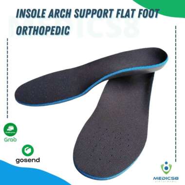 Insole Sepatu Arch Support Flat Foot Orthopedic L