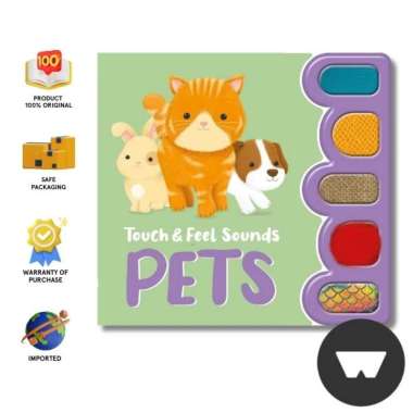 Igloo Books - Touch And Feel Sounds: Pets