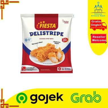 Nugget Delistripe Naget Ayam Bentuk Strip 400gr - FIESTA