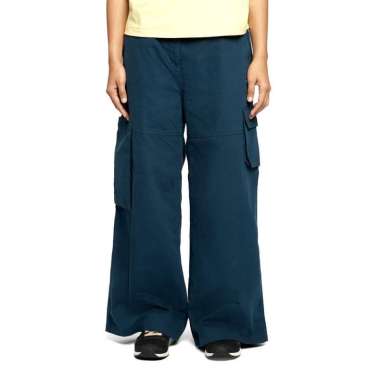 EIGER WS GEVA WIDE LEG PANTS M Blue