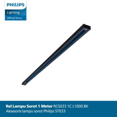 Philips Rel Lampu Sorot Indoor 1 Meter RCS033 Hitam