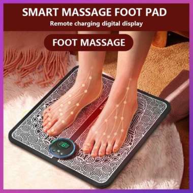 EMS Foot Massager Pad Mat Kaki Alat Terapi Kaki Akupuntur Elektrik Pulse Electric Foot Massager Kaki