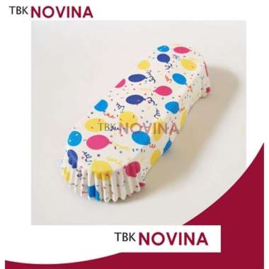 [200pcs] PAPER CUP CASE ROTI OVAL / KERTAS ALAS CUP ROTI LAMINASI / ALAS PANGGANG ROTI KINCIR OVAL B