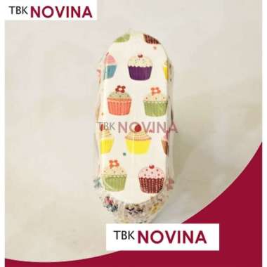 [200pcs] PAPER CUP CASE ROTI OVAL / KERTAS ALAS CUP ROTI LAMINASI / ALAS PANGGANG ROTI KINCIR OVAL C