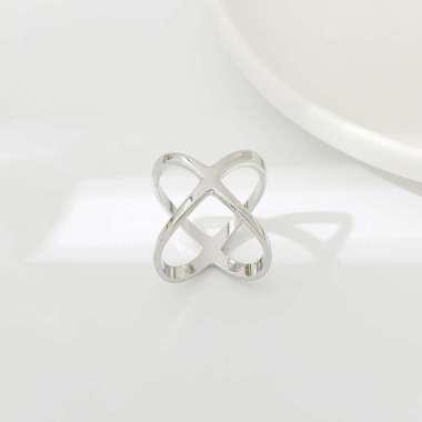 ARIANA scarf gesper scarf buckle scarf ring brooche gesper syal bros syal cincin syal 04 SILVER