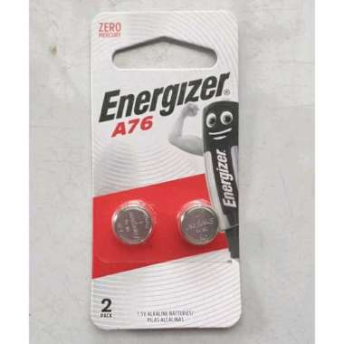 Baterai Batre 2 pcs Batere Battery Alkaline Kancing A76 Energizer baterai kancing 2 Pcs
