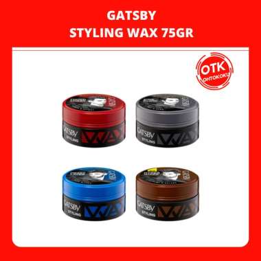 GATSBY STYLING WAX PENATA RAMBUT 75GR hard & free