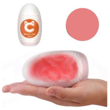 Magic Cat Reusable Portable Egg Cup Safe Soft Enjoy For Ma loli