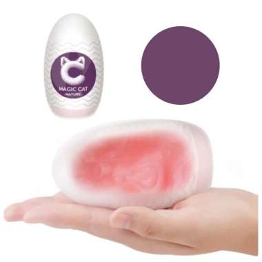 Magic Cat Reusable Portable Egg Cup Safe Soft Enjoy For Ma mature