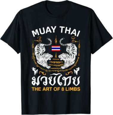 Kaos Tshirt Baju Murah Combed 30 Distro THAiLAND Muay Thai BANGKOK BKK polos custom indonesia pria w