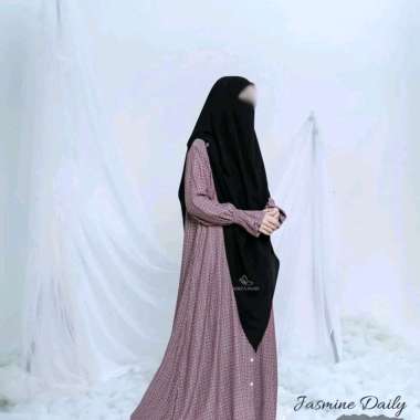 gamis Jasmine series by khizaanah Sunnah| gamis syar'i| gamis premium| gamis only L lavender