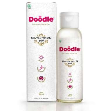 DOODLE MINYAK TELON PLUS GREENTEA 100ML