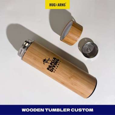 HUGeARNS - Tumbler Bambu Custom Premium Gifts Merchandise / Corporate Gifts Premium Merchandise / Cu
