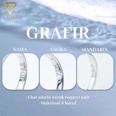 Lore Jewellery - Grafir Nama di Cincin ( HANYA GRAFIR SAJA) Single