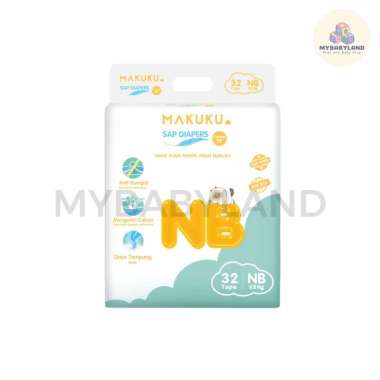 MAKUKU Sap Diapers Comfort Fit | MAKUKU Tape NB40 NB32 S30 | MAKUKU Pants M28 L26 XL24 XXL22 | Popok