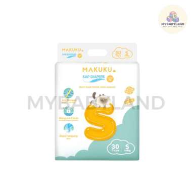 MAKUKU Sap Diapers Comfort Fit | MAKUKU Tape NB40 NB32 S30 | MAKUKU Pants M28 L26 XL24 XXL22 | Popok