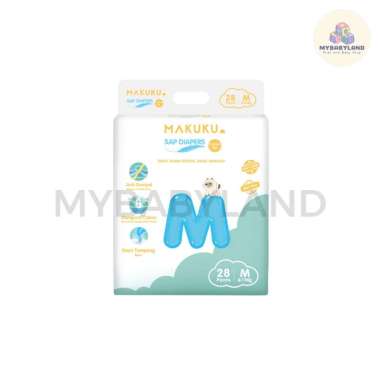 MAKUKU Sap Diapers Comfort Fit | MAKUKU Tape NB40 NB32 S30 | MAKUKU Pants M28 L26 XL24 XXL22 | Popok