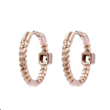 Dparis Anting Model Jepit Rose Gold JMT454