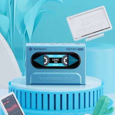Amplifier FIIO Snowsky Retro NANO Portable Wireless Dongle DAC and Headphone Amplifier BIRU