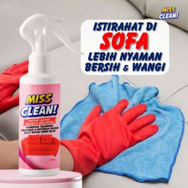 MISSCLEAN Cairan Pembersih Kursi Sofa Spray Praktis & Ekonomis Membersihkan Noda Sofa kursi sofa